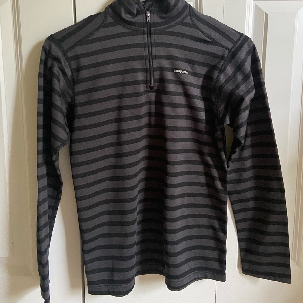 Patagonia size 12 half zip long sleeve! Good condition.